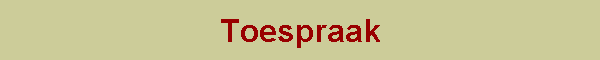 Toespraak